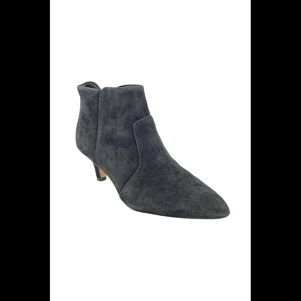 Clarks Collection Heeled Booties Linvale Judith Black Suede 🖤 - Picture 2 of 5